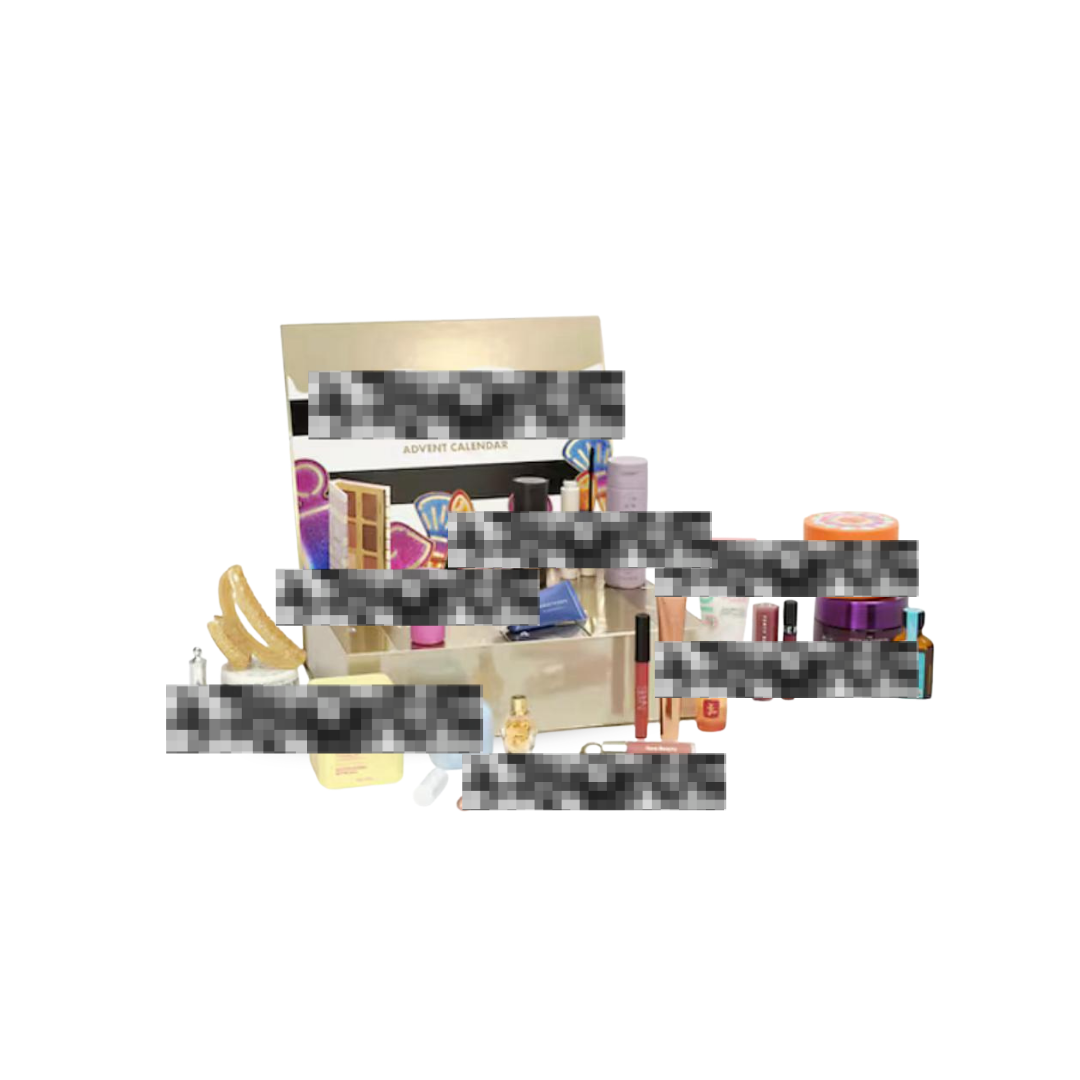 Calendario de adviento en tendencia mujer