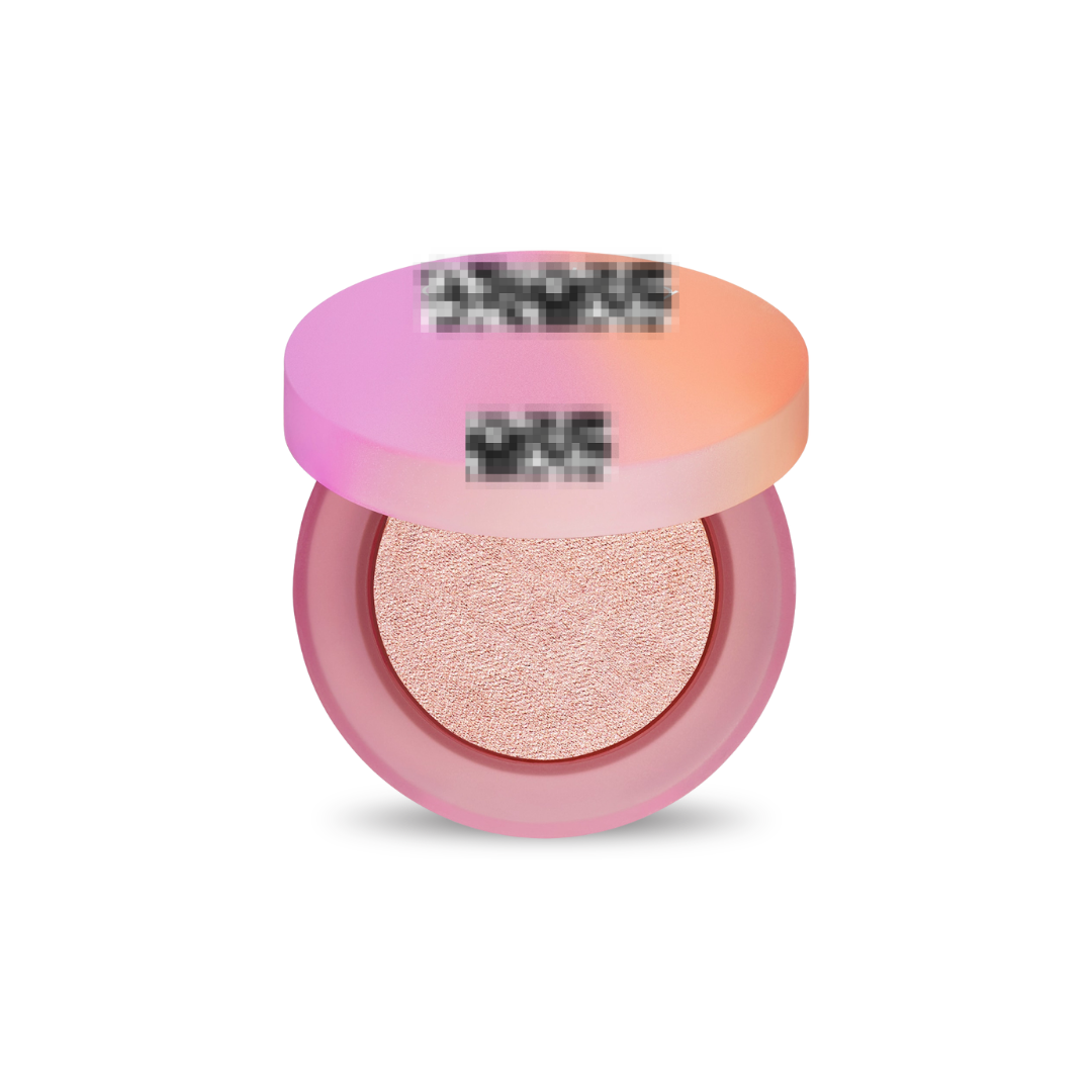 Iluminador en polvo de mujer